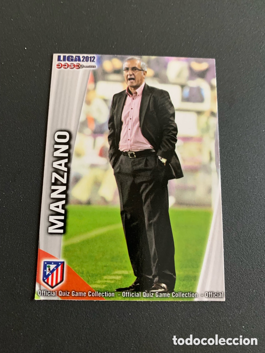 Figurine di Calcio: Mundicromo 2012. 165. MANZANO ( AT.Madrid)