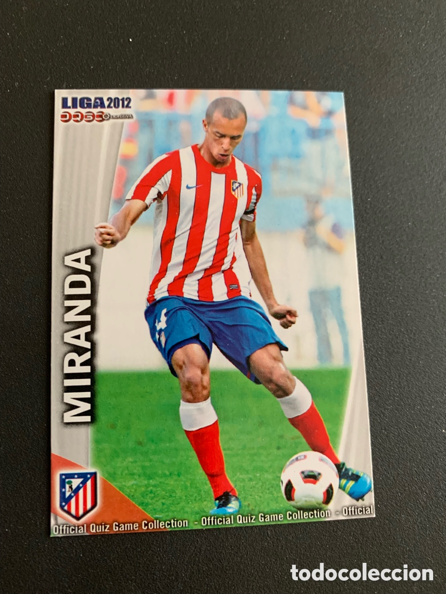 Cromos de f&uacute;tbol: Mundicromo 2012. 176. MIRANDA ( At Madrid)