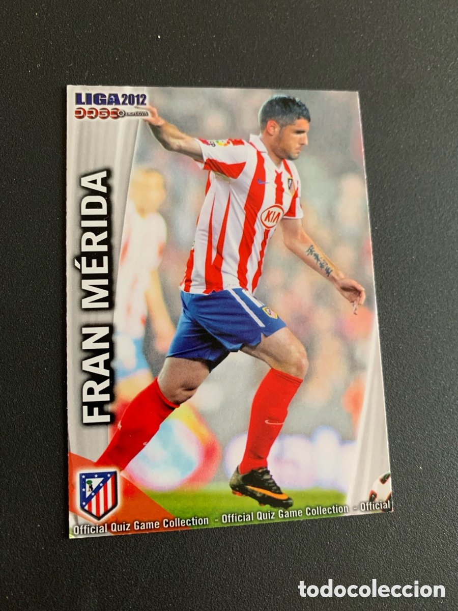 Cromos de f&uacute;tbol: Mundicromo 2012. 176. FRAN MERIDA ( At Madrid )