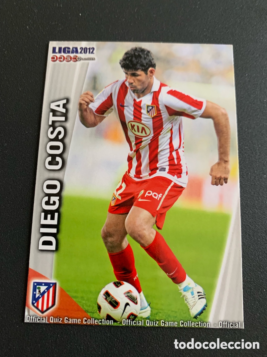 Cromos de f&uacute;tbol: Mundicromo 2012. 181. DIEGO COSTA ( At Madrid)