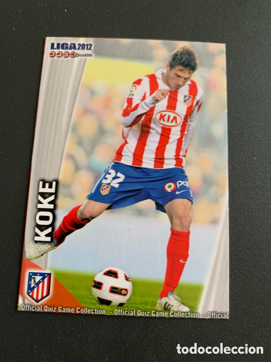 Cromos de f&uacute;tbol: Mundicromo 2012. 183. KOKE ( At Madrid)