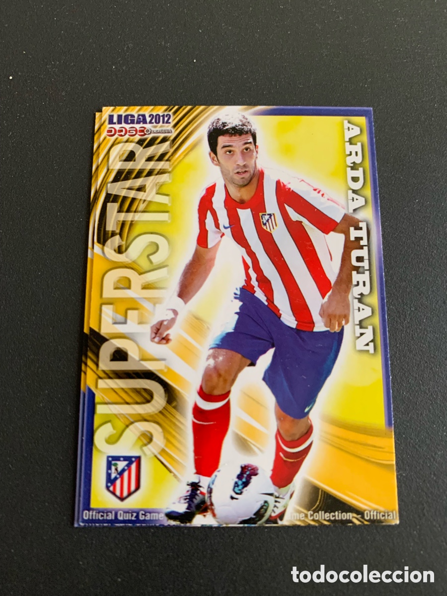 Cromos de f&uacute;tbol: Mundicromo 2012. 186. SUPERSTAR. ARDA TURAN