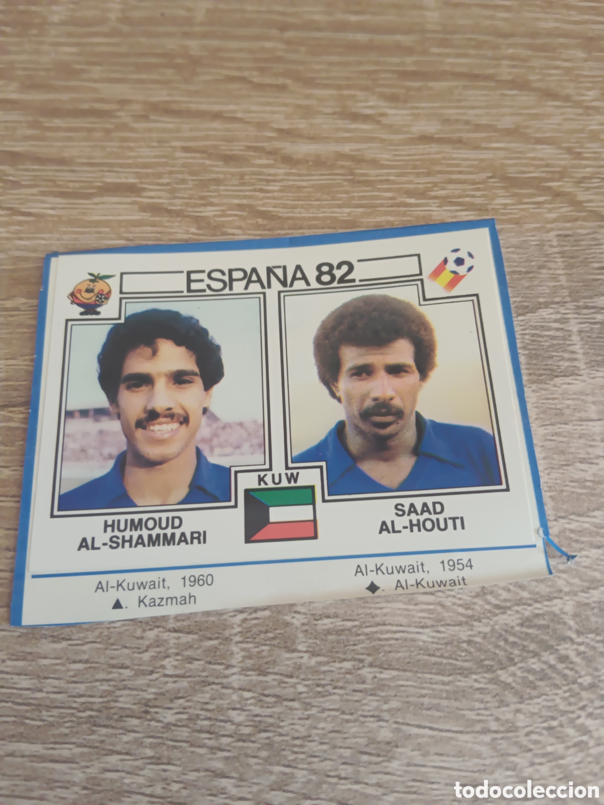panini mundial españa 82 cromo 233 humoud al-sh - Compra venta en ...