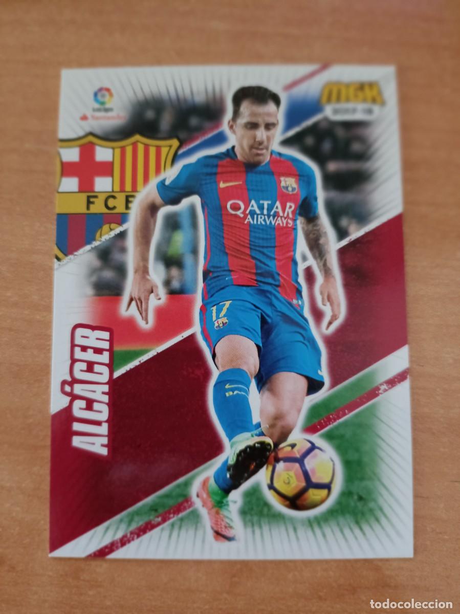 Cromos de f&uacute;tbol: alcacer, 2017 18 megacracks - Foto 1