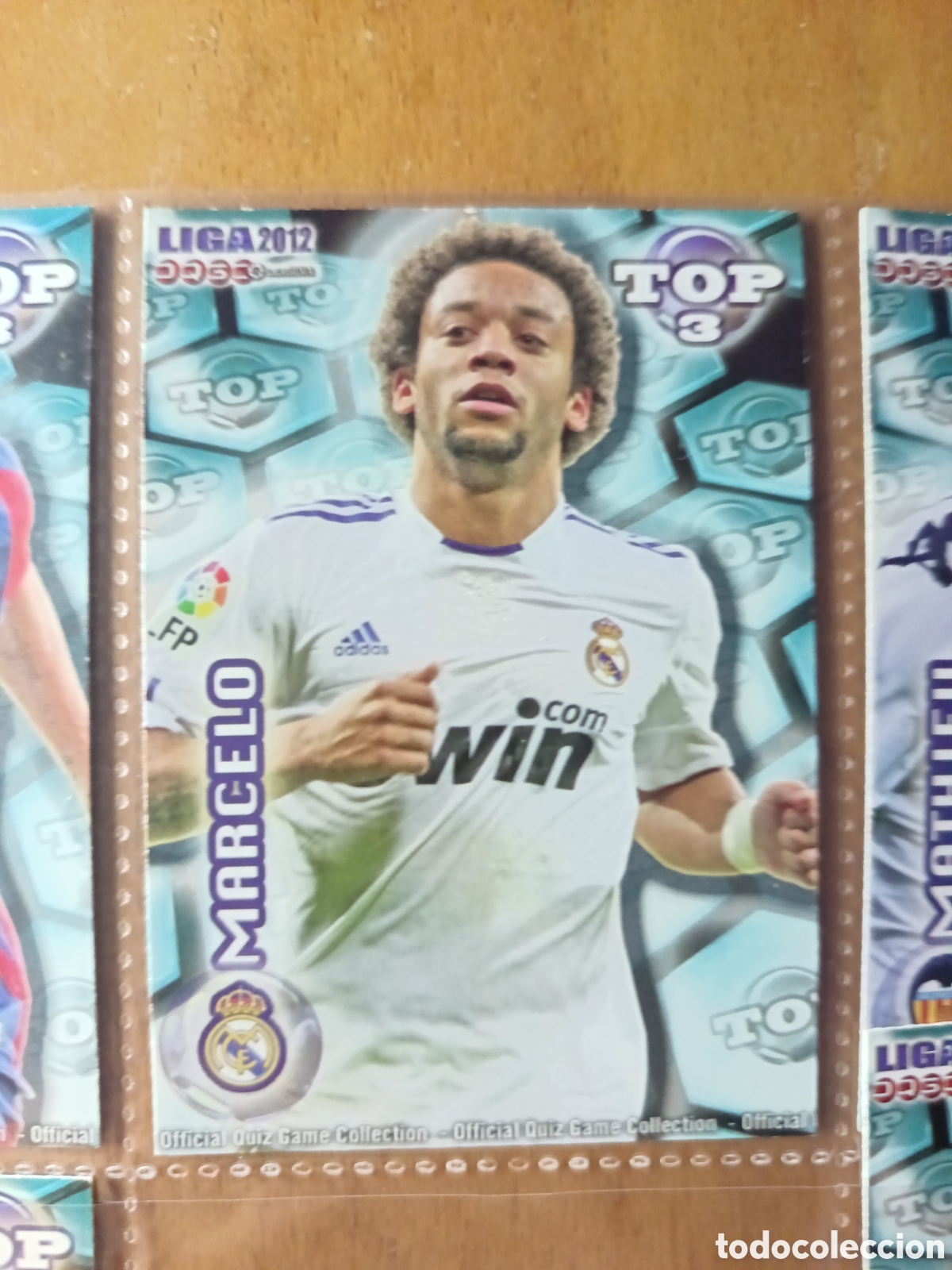 Fu&szlig;ball-Sticker: 578 Marcelo Mate Mundicromo 2011/2012