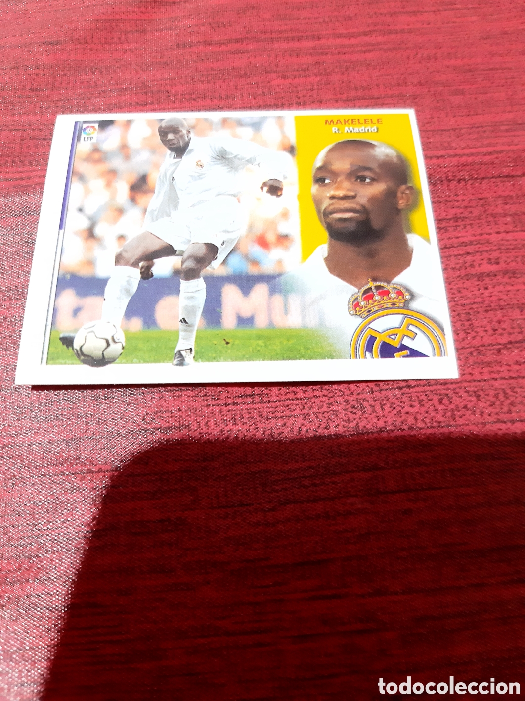 Cromos de f&uacute;tbol: MAKELELE.. REAL MADRID.. ESTE 2002 2003 #1 - Foto 1