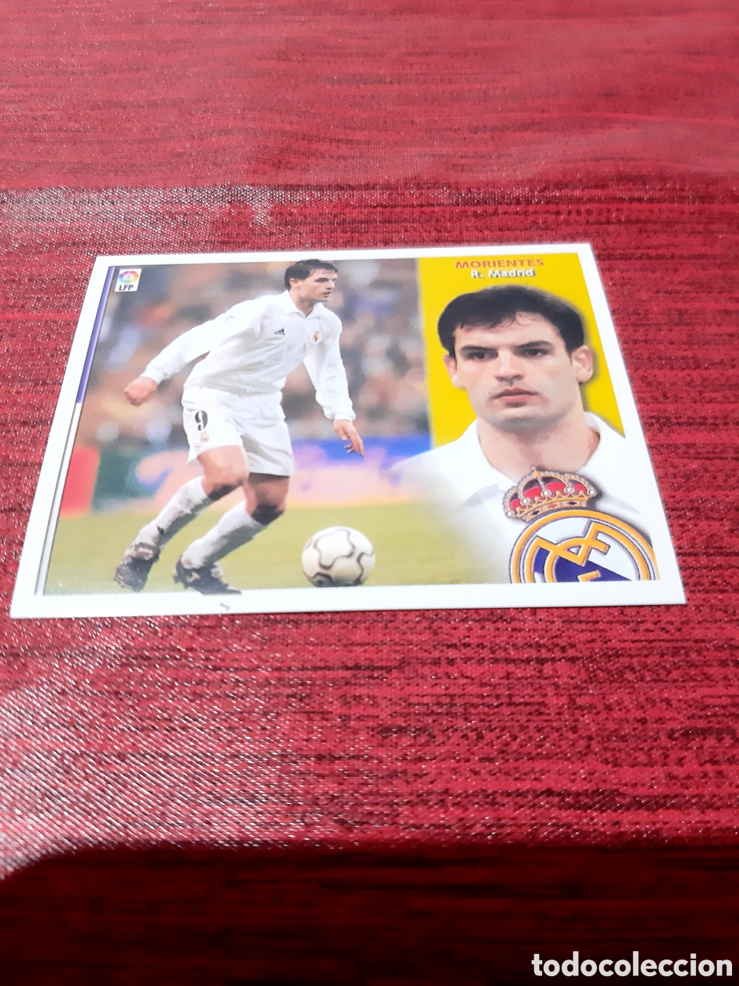 Cromos de f&uacute;tbol: MORIENTES.. REAL MADRID.. ESTE 2002 2003 #1 - Foto 1