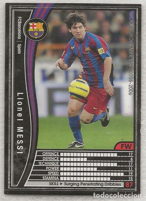 Cromos de f&uacute;tbol: 287 Messi Base WCCF 05-06 - Foto 1