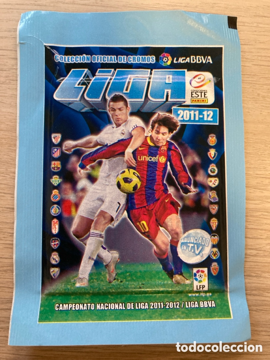 Cartes &agrave; collectionner de Football: Sobre sin abrir Este Panini liga 2011 2012 11 12