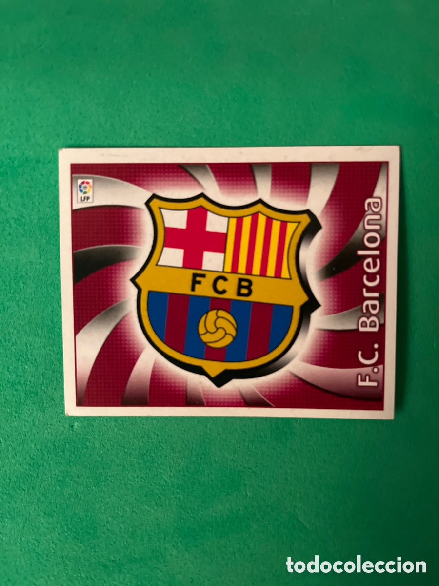 Cromos de f&uacute;tbol: ESCUDO F.C.BARCELONA EDICIONES ESTE 2004 2005 04 05 NUEVO SIN PEGAR PERFECTO ESTADO