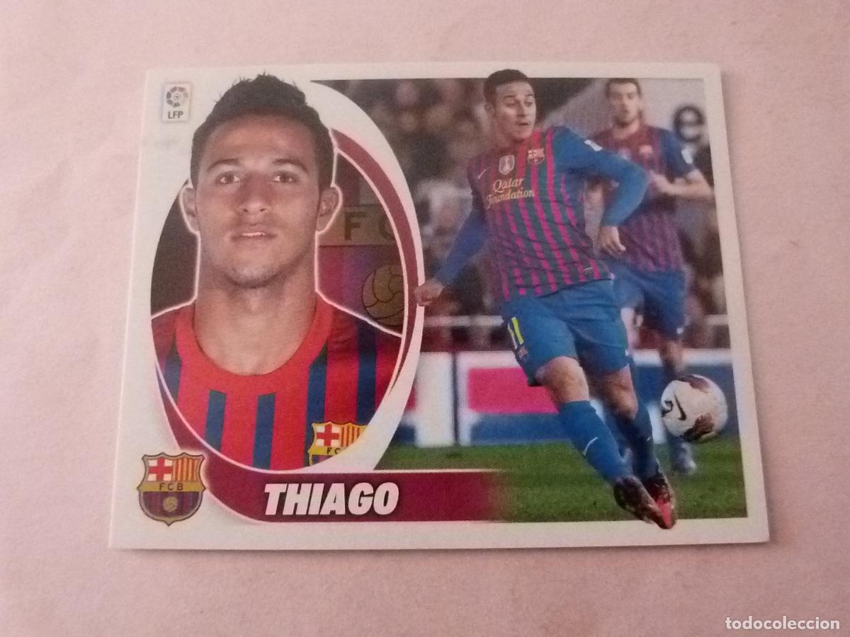 Fu&szlig;ball-Sticker: CROMO FUTBOL THIAGO F.C. BARCELONA SIN PEGAR N&ordm; 12 LIGA ESTE 2012-2013/12-13