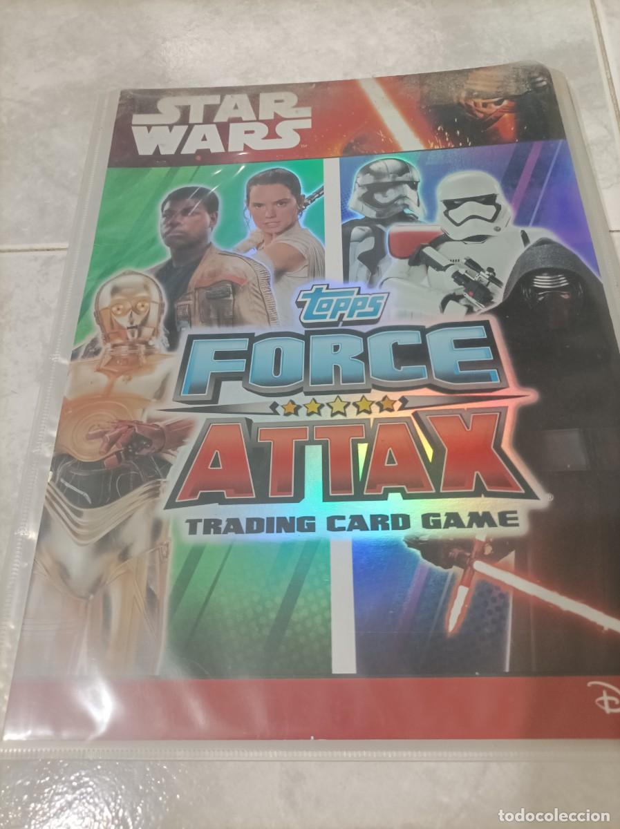 Cromos de F&uacute;tbol: Album completo topps star wars force attax