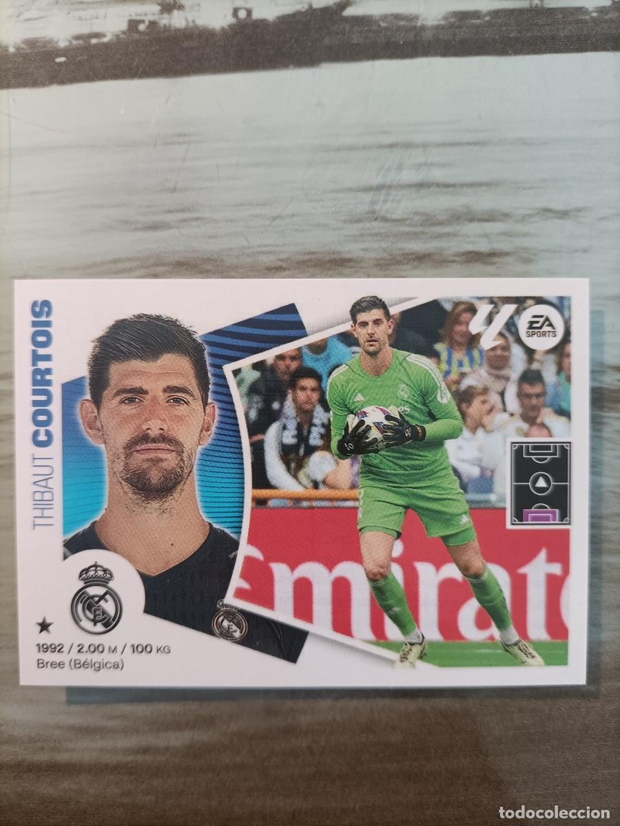 Cromos de F&uacute;tbol: N&ordm; 3 COURTOIS, REAL MADRID, LIGA ESTE 2024 2025, 24 25, PANINI