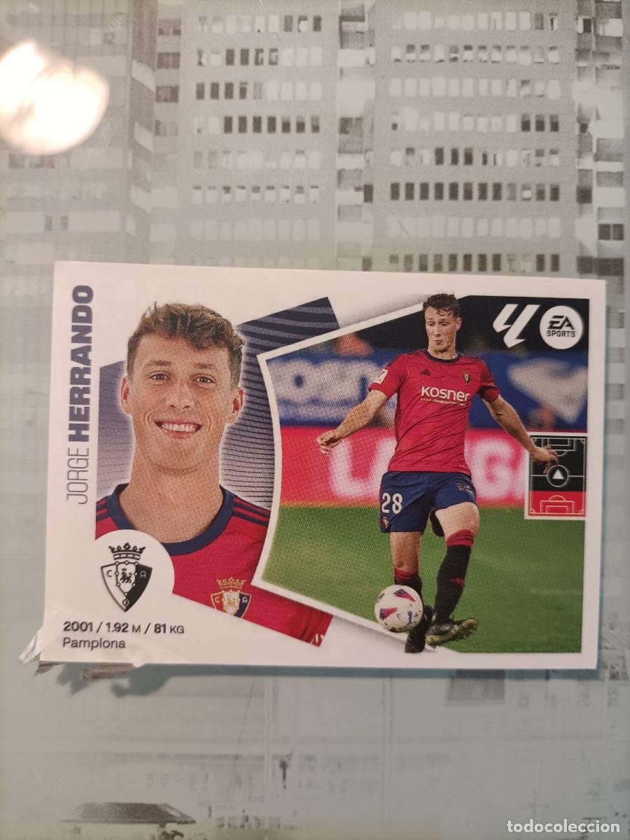 Fu&szlig;ball-Sticker: N&ordm; 9 HERRANDO, OSASUNA, LIGA ESTE 2024 2025, 24 25, PANINI