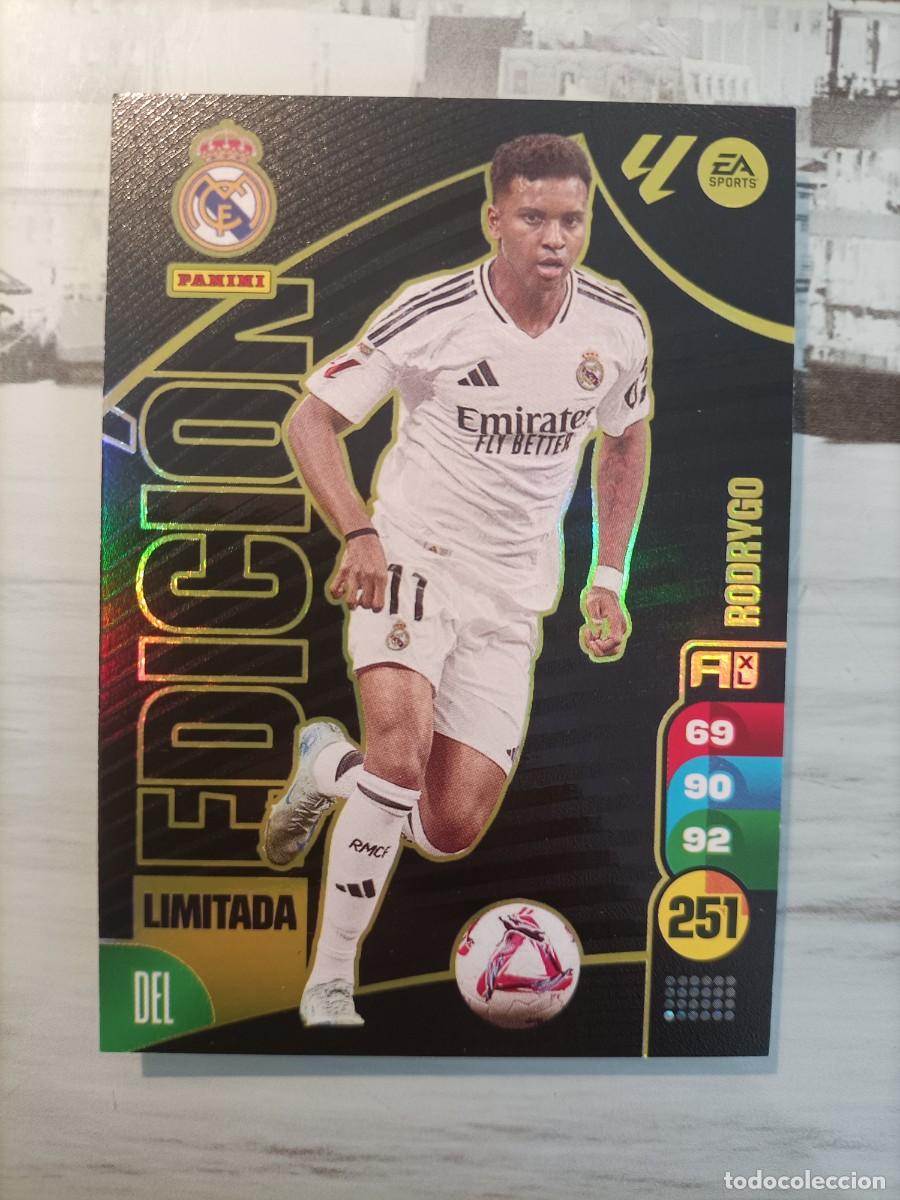 Figurine di Calcio: RODRYGO EDICI&Oacute;N LIMITADA (REAL MADRID) - PANINI Adrenalyn XL LaLiga 2024-25