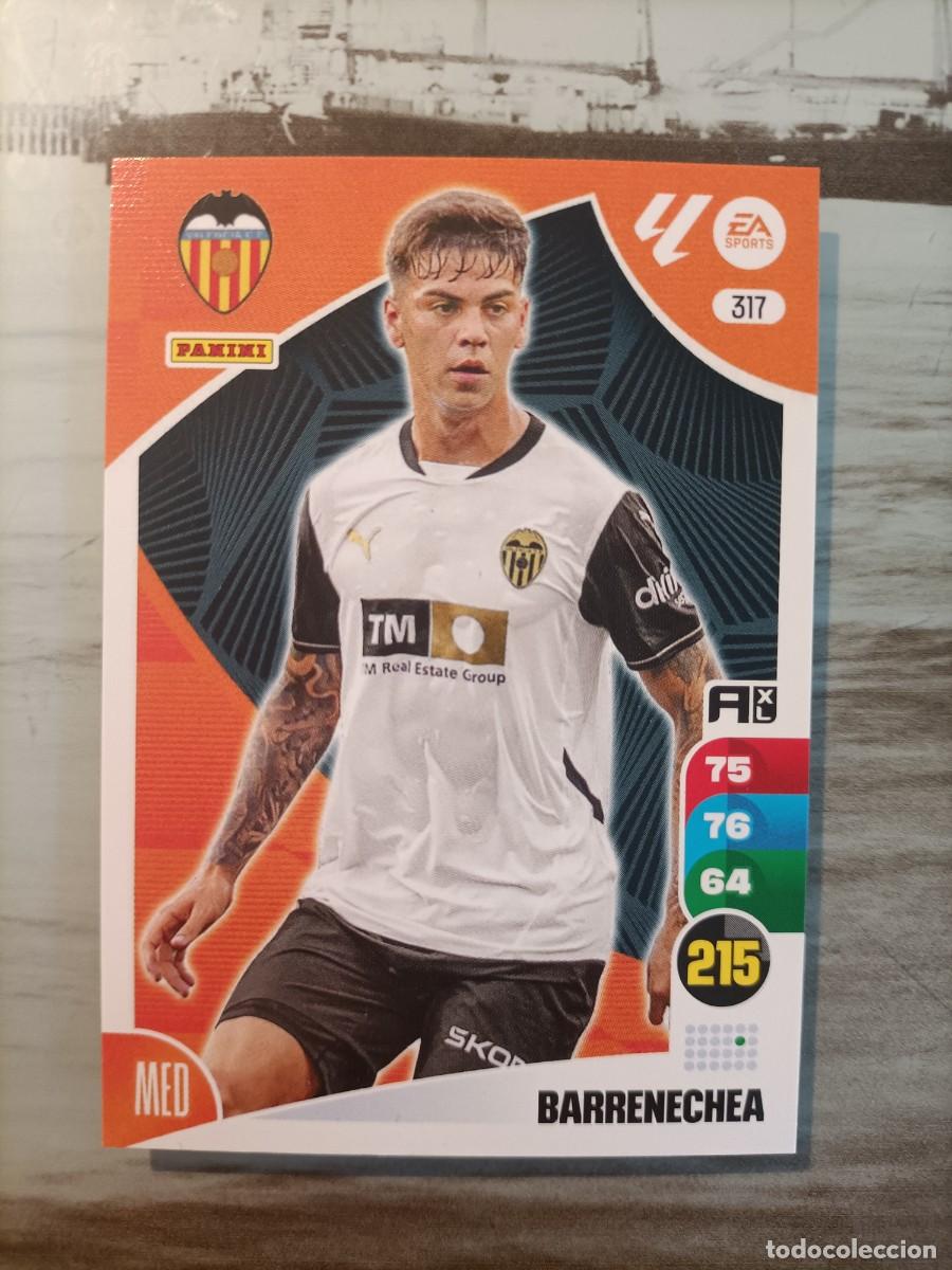 Figurine di Calcio: 317 BARRENECHEA (VALENCIA) - PANINI Adrenalyn XL LaLiga 2024-25