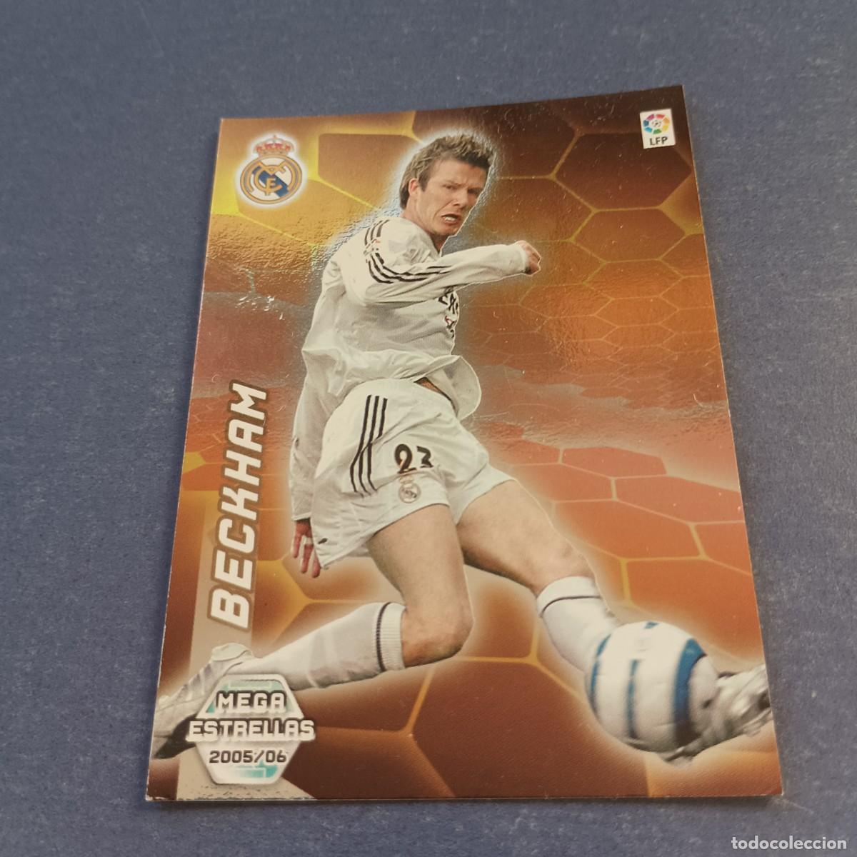 Cromos de f&uacute;tbol: BECKHAM MEGA CRACKS 05 06 - Foto 1