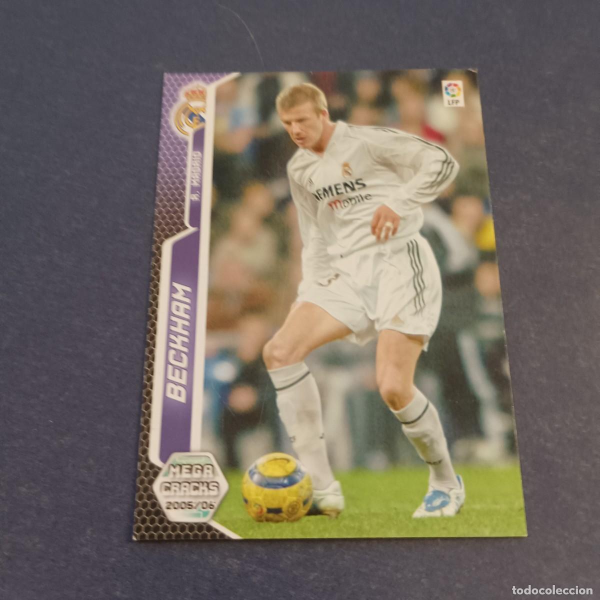 Cromos de f&uacute;tbol: BECKHAM MEGA CRACKS 05 06 - Foto 1