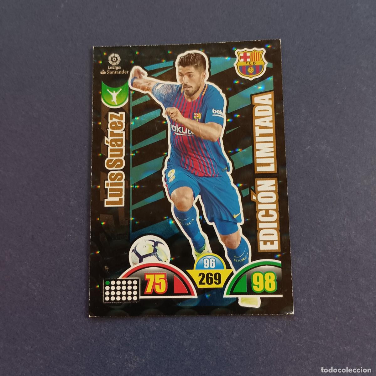 Cromos de f&uacute;tbol: LUIS SU&Aacute;REZ EDICION LIMITADA 17 18 - Foto 1
