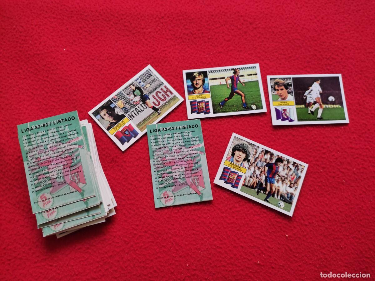 Cromos de f&uacute;tbol: 90 Cartoncitos custom 82-83 - Foto 1