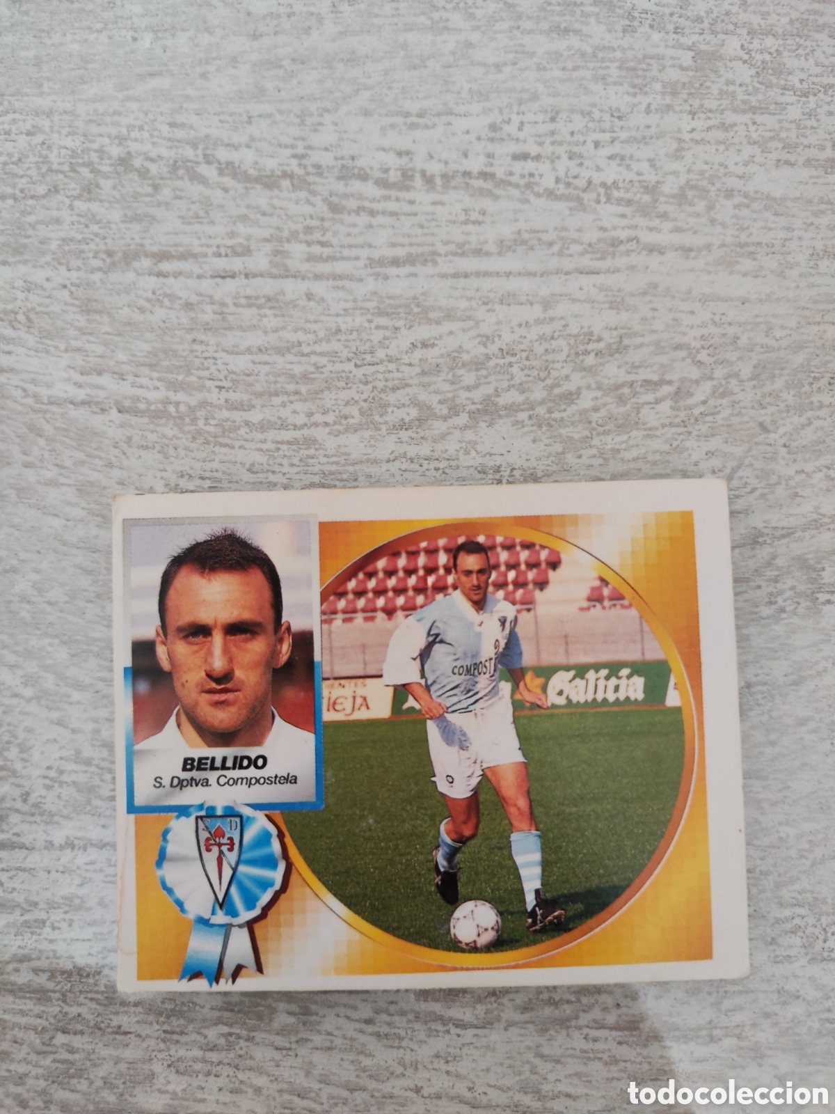 Cromos de f&uacute;tbol: Este 94 95 sin pegar Compostela Bellido - Foto 1