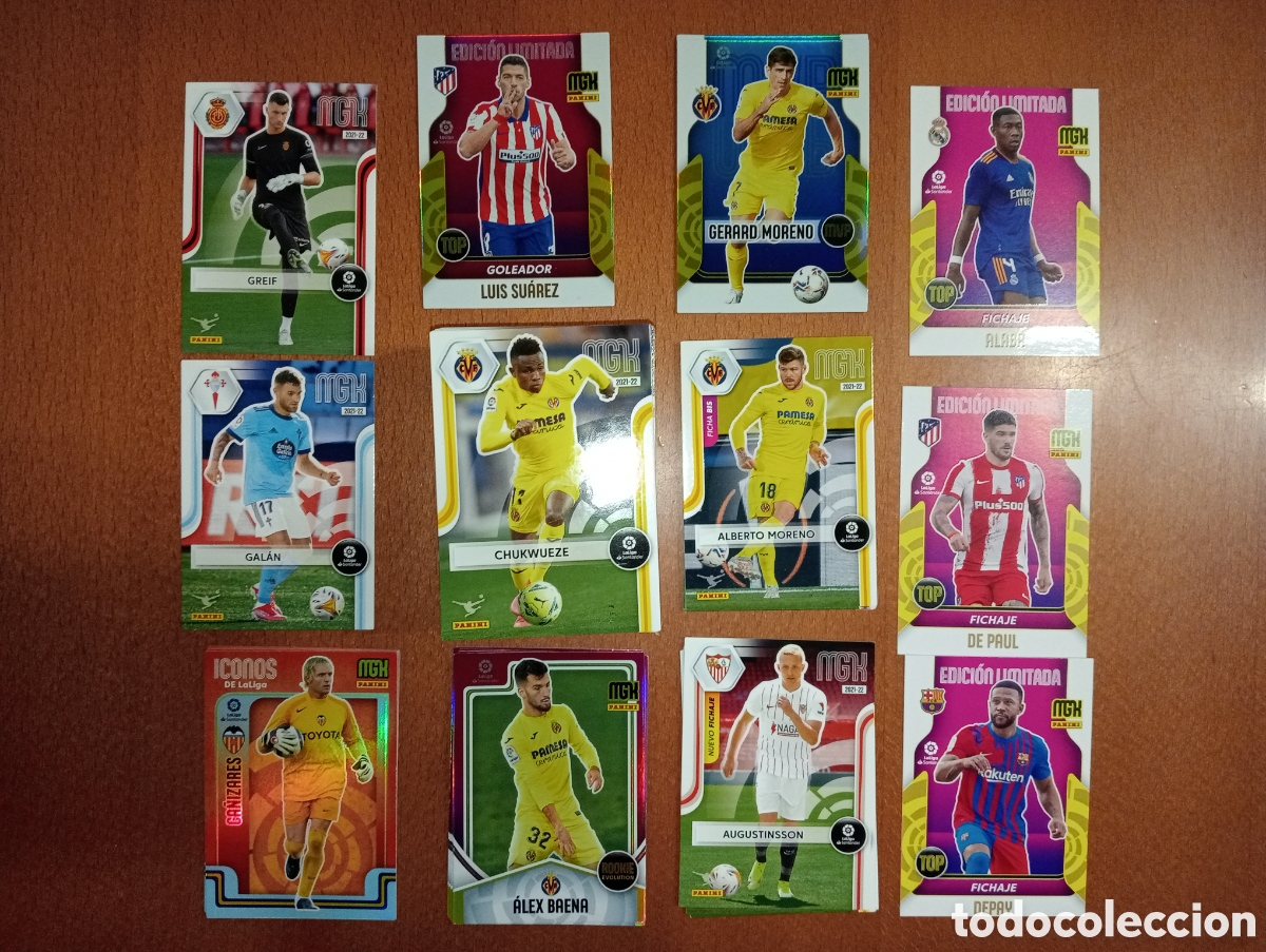 Football Stickers: Lote 152 cartas Megacracks MGK 2021/22 21/22 Panini