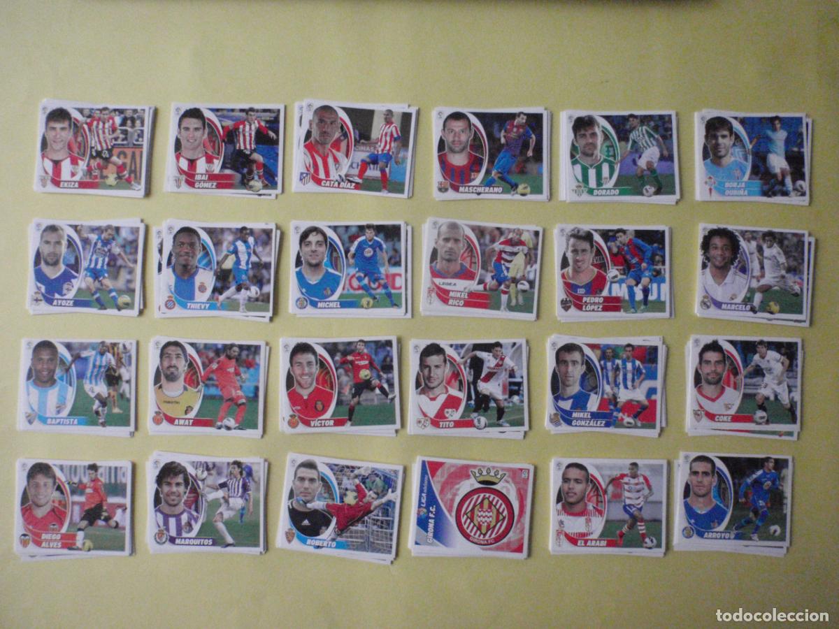 Figurine di Calcio: Lote cromos f&uacute;tbol stickers 174 diferentes y sin pegar. Liga Ediciones ESTE 2012 2013. 12 13