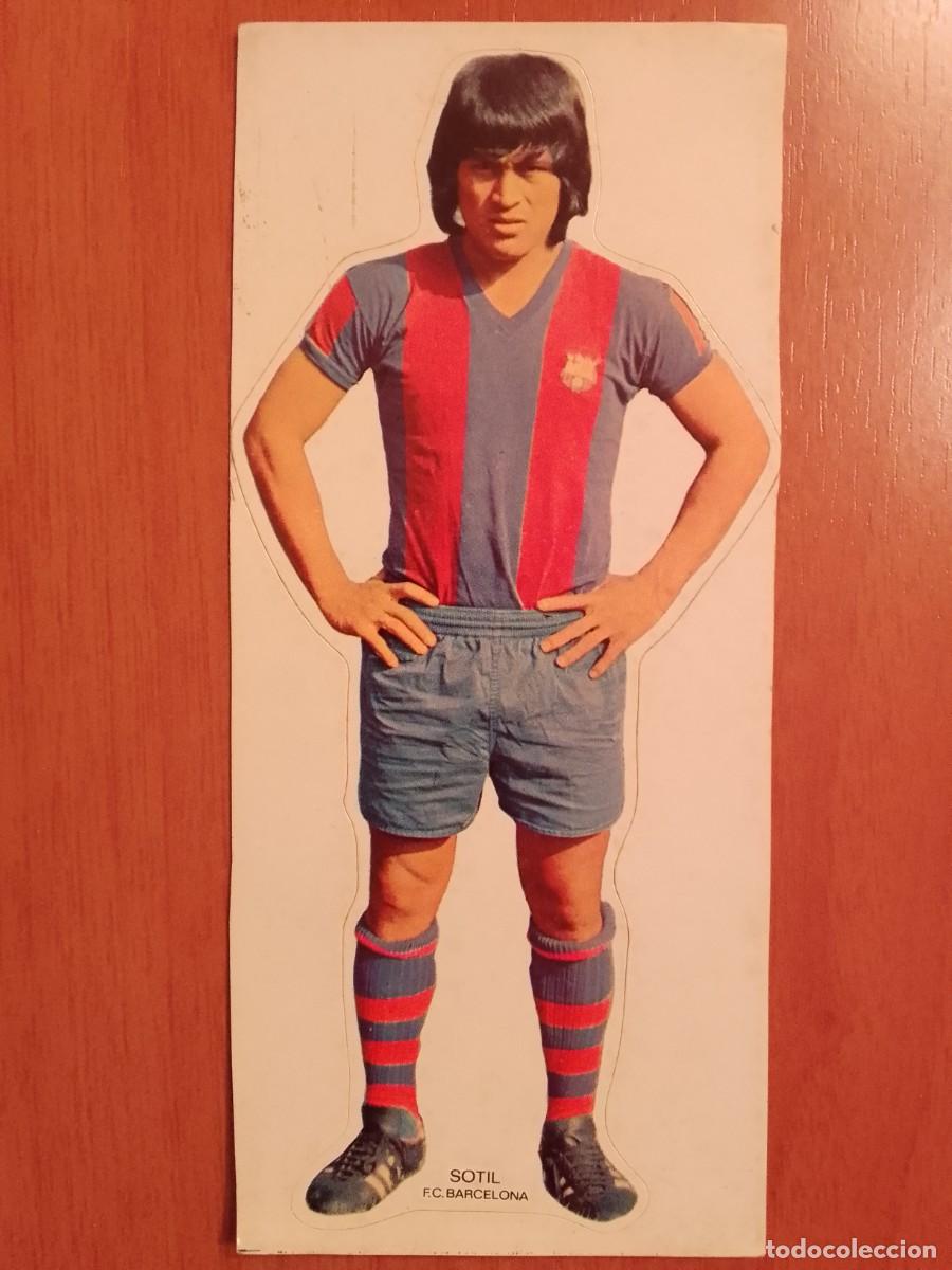 Cromos de Futebol: ADHESIVO. SOTIL. CALCOMANIAS ORTEGA. F.C.BARCELONA. A&Ntilde;OS 70. EDICIONES VERTICE. FUTBOL.