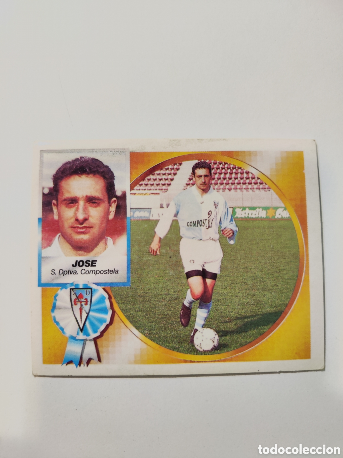 Cromos de f&uacute;tbol: Este 94 95 sin pegar Compostela Jose - Foto 1