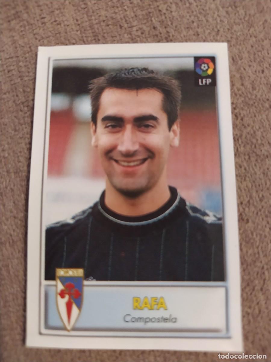 Cromos de F&uacute;tbol: CROMO PEGATINA 045 Rafa 45 COMPOSTELA BOLLYCAO FUTBOL LIGA 97-98