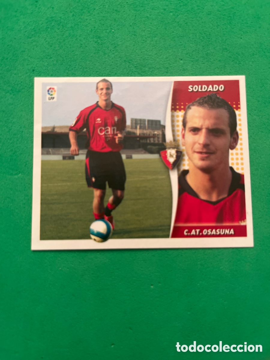 Fu&szlig;ball-Sticker: SOLDADO OSASUNA EDICIONES ESTE 2006 2007 LIGA 06 07 NUEVO SIN PEGAR CROMO FUTBOL