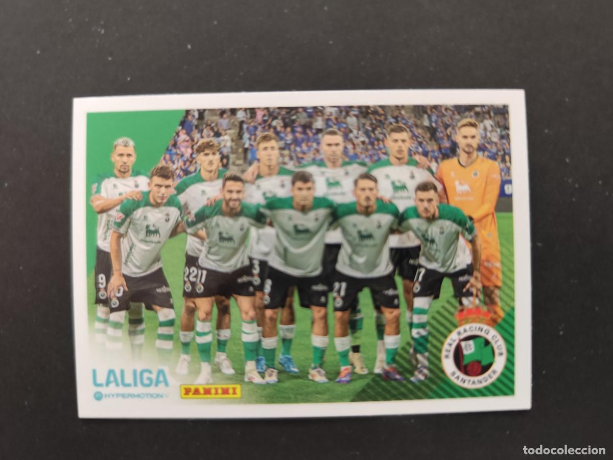 Cromos de Futebol: 345 EQUIPO ALINEACI&Oacute;N RACING SANTANDER SEGUNDA 2&ordf; DIVISI&Oacute;N LIGA HYPERMOTION 2024 2025 24 25
