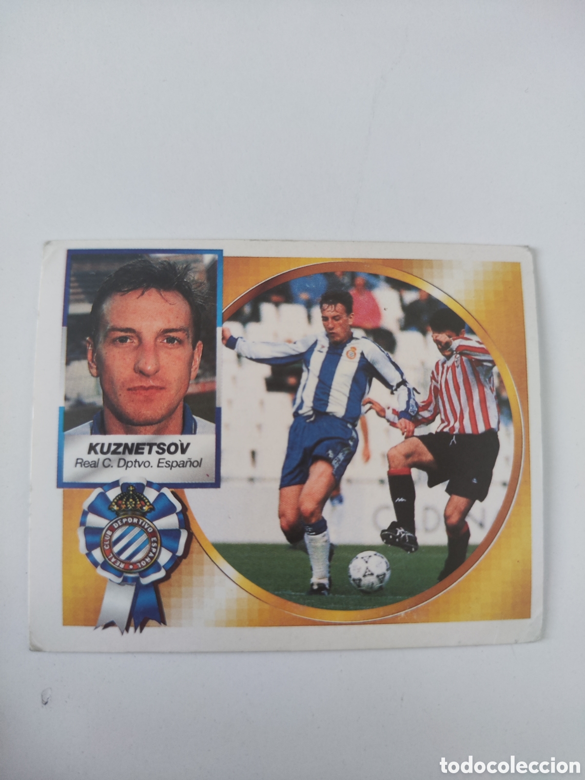 Cromos de f&uacute;tbol: Este 94 95 sin pegar Espa&ntilde;ol Kuznetsov - Foto 1