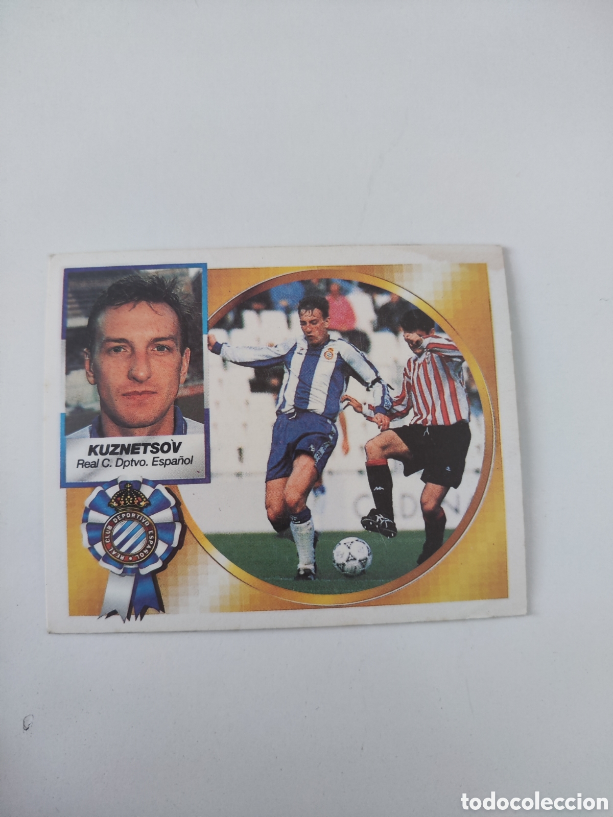 Cromos de f&uacute;tbol: Este 94 95 sin pegar Espa&ntilde;ol Kuznetsov - Foto 1