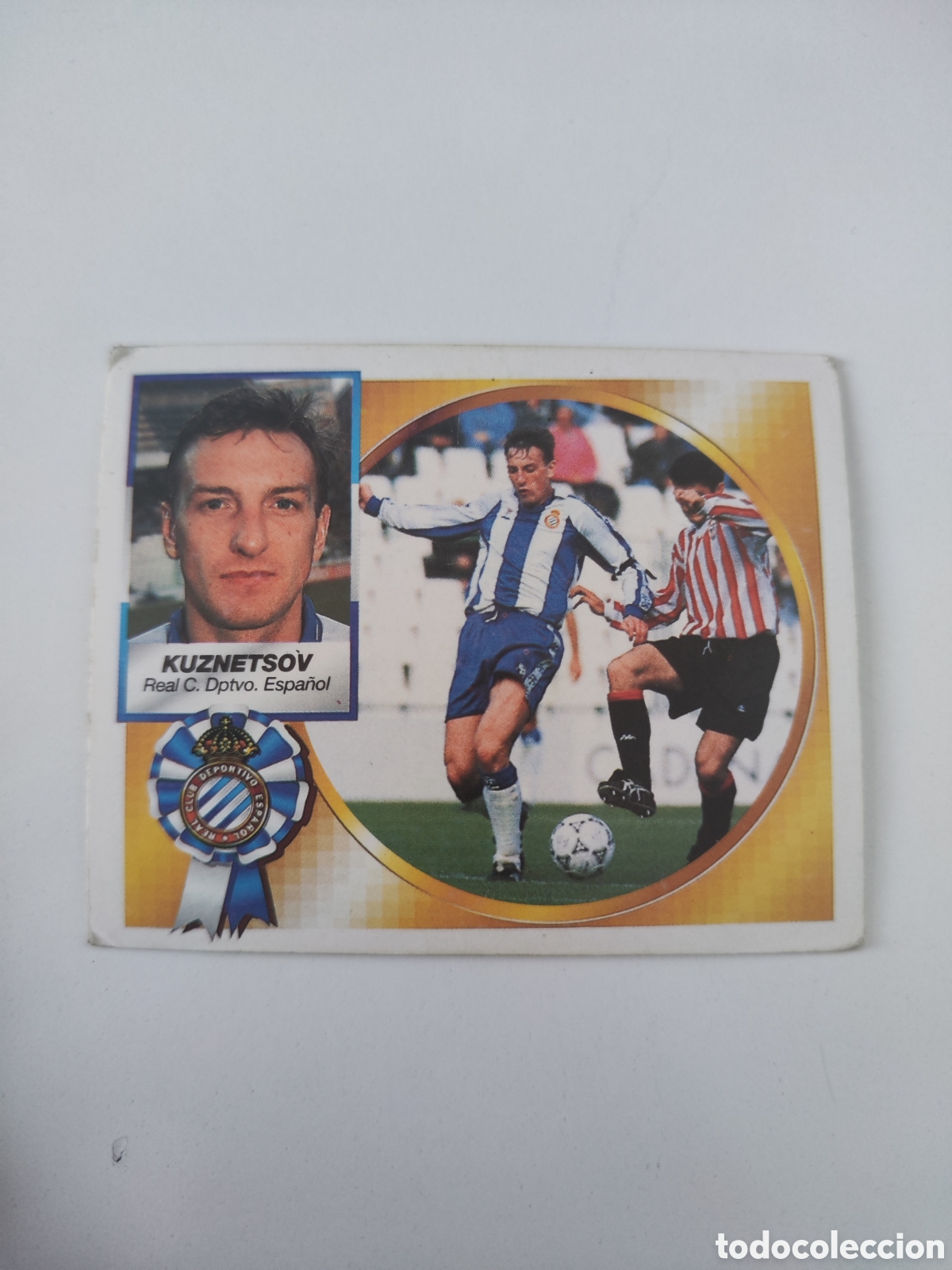 Cromos de f&uacute;tbol: Este 94 95 sin pegar Espa&ntilde;ol Kuznetsov - Foto 1