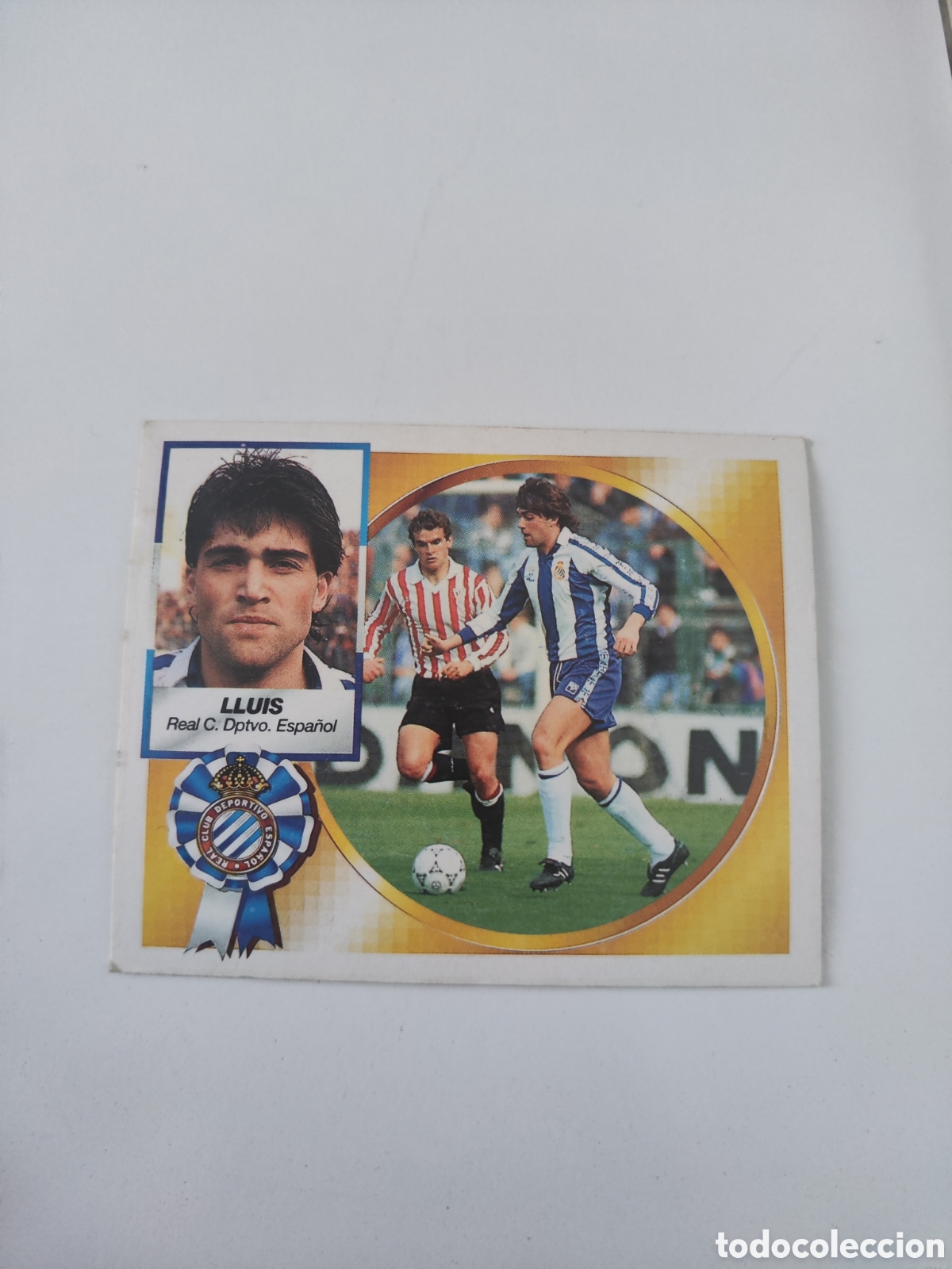 Cromos de f&uacute;tbol: Este 94 95 sin pegar Espa&ntilde;ol Llu&iacute;s - Foto 1