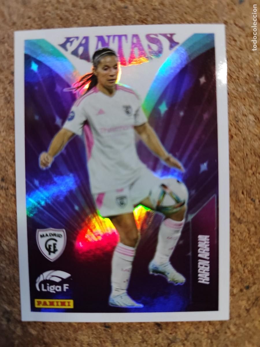 Football Stickers: LIGA F ( FEMENINA) 2024/25 STICKER FANTASY KAREN ARAYA MADRID CF # 337 PANINI