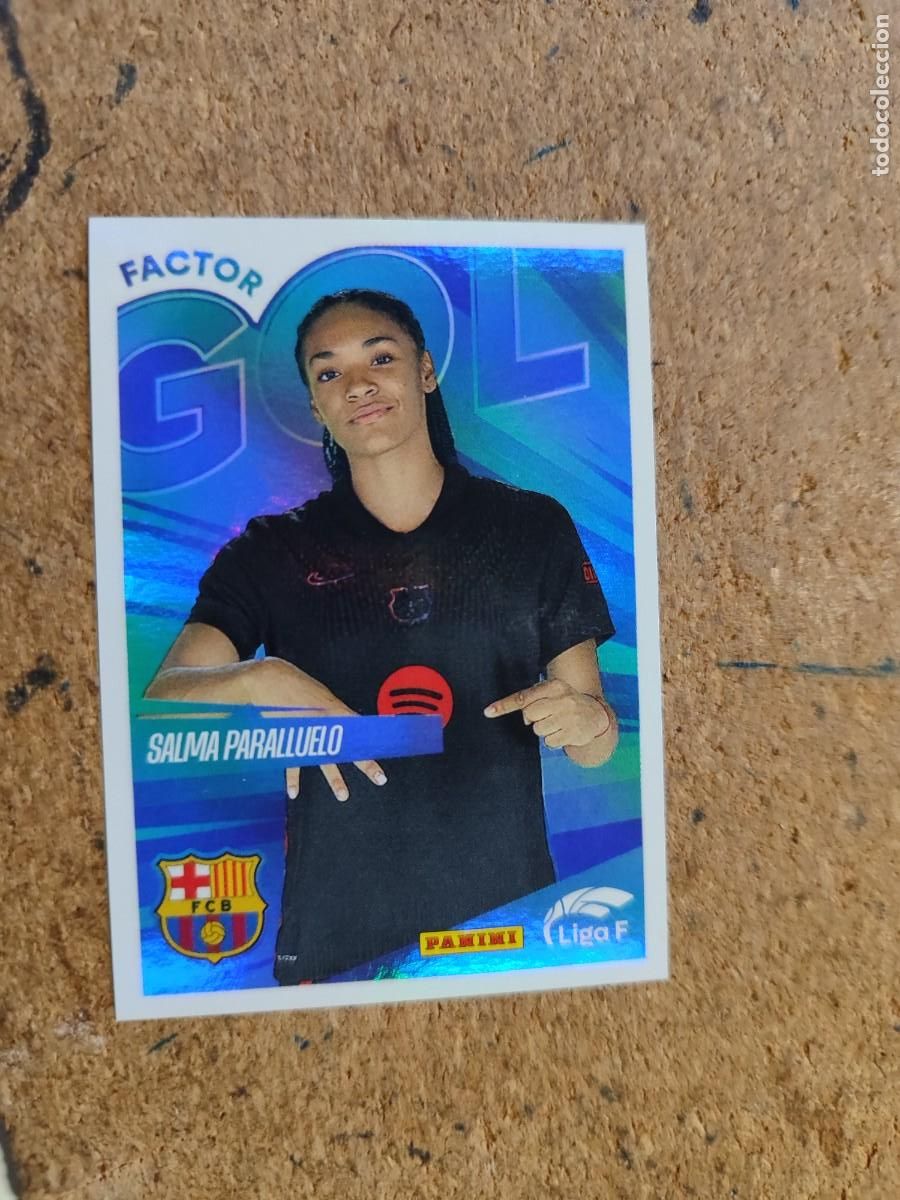 Cromos de f&uacute;tbol: LIGA F ( FEMENINA) 2024/25 STICKER FACTOR SALMA PARALLUELO FC BARCELONA # 369 PANINI