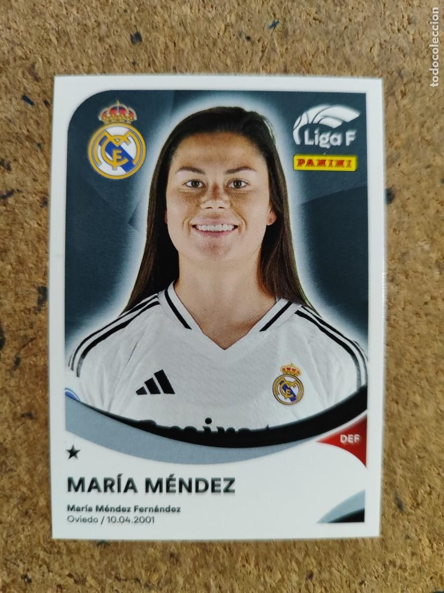 Cromos de f&uacute;tbol: LIGA F ( FEMENINA) 2024/25 STICKER MARIA MENDEZ REAL MADRID # 248 PANINI