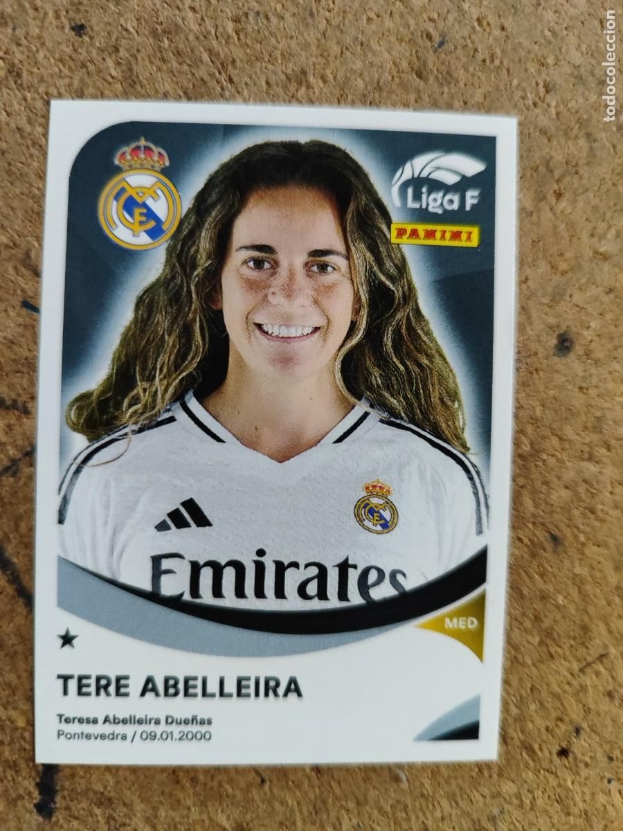 Cromos de f&uacute;tbol: LIGA F ( FEMENINA) 2024/25 STICKER TERE ABELLEIRA REAL MADRID # 253 PANINI