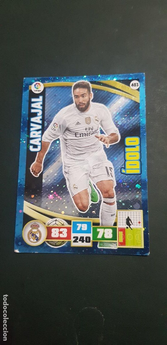 Cromos de f&uacute;tbol: REAL MADRID- CARVAJAL - Foto 1