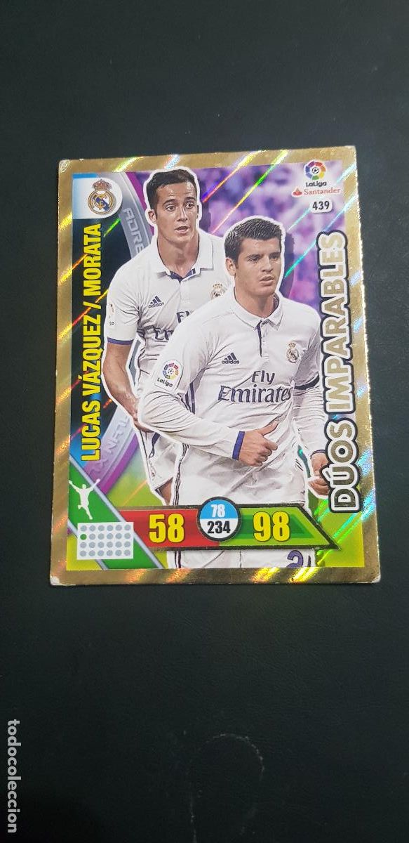 Cromos de f&uacute;tbol: REAL MADRID- LUCAS-MORATA - Foto 1