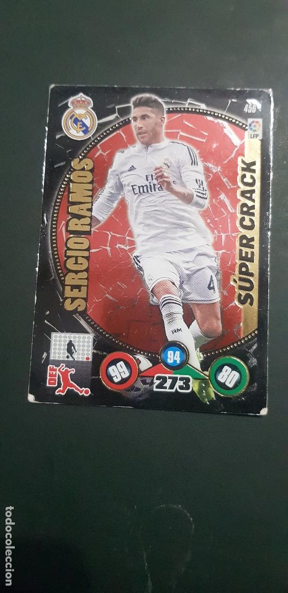 Cromos de f&uacute;tbol: REAL MADRID- SERGIO RAMOS - Foto 1