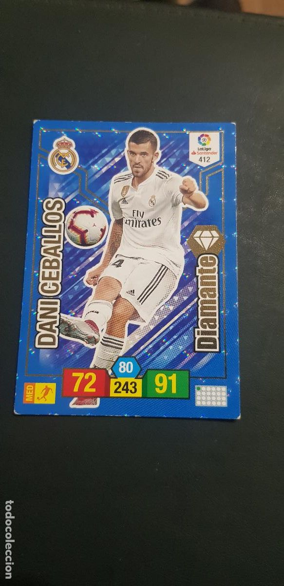 Cromos de f&uacute;tbol: REAL MADRID- DANI CEVALLOS - Foto 1