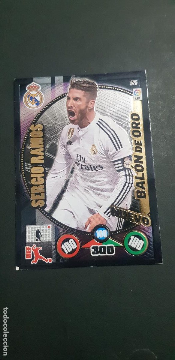 Cromos de f&uacute;tbol: REAL MADRID- SERGIO RAMOS - Foto 1