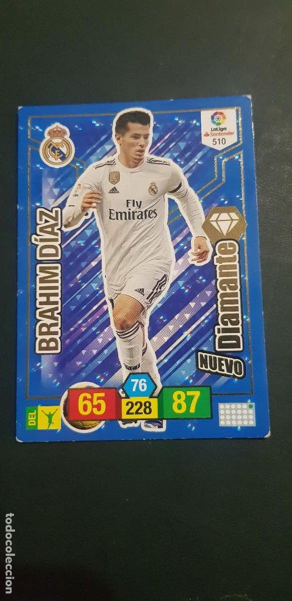 Cromos de f&uacute;tbol: REAL MADRID- BRAHIM DIAZ - Foto 1