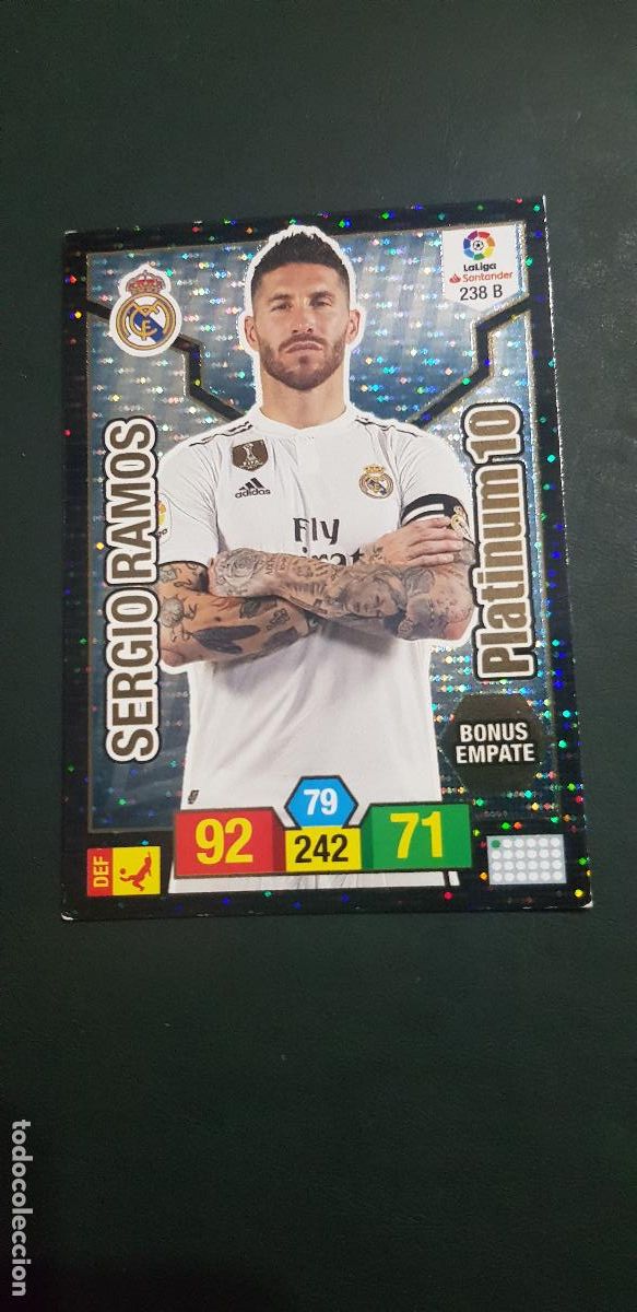 Cromos de f&uacute;tbol: REAL MADRID- SERGIO RAMOS - Foto 1