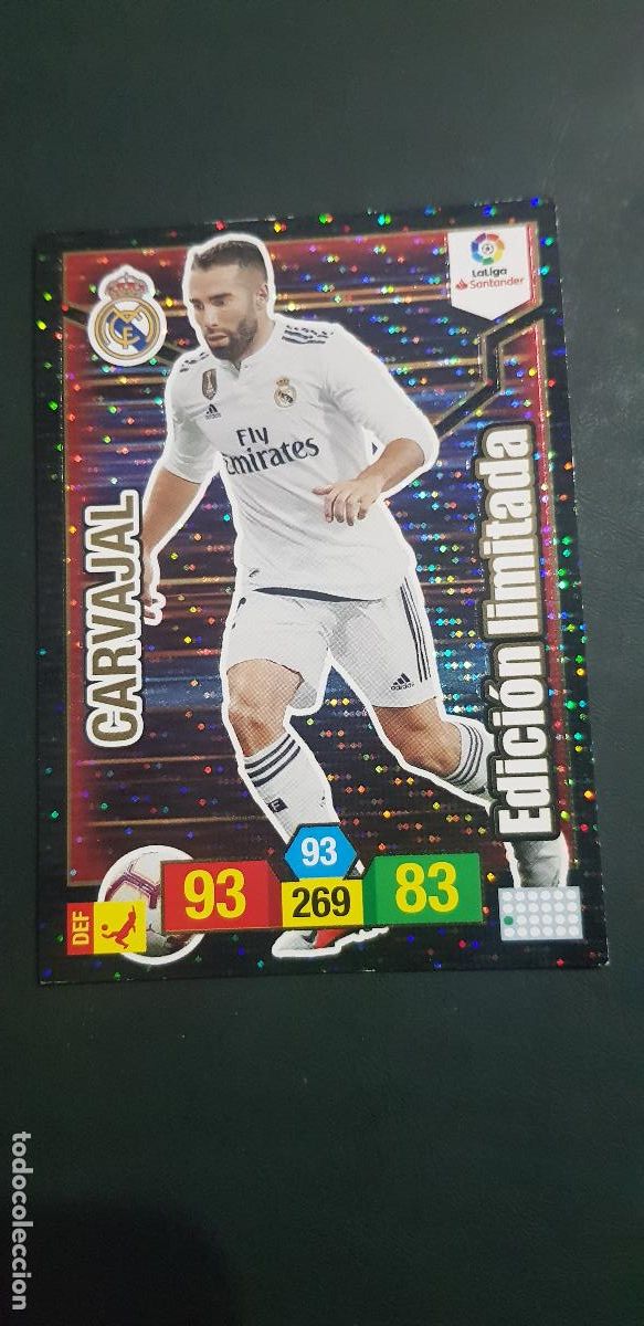 Cromos de f&uacute;tbol: REAL MADRID- CARVAJAL - Foto 1