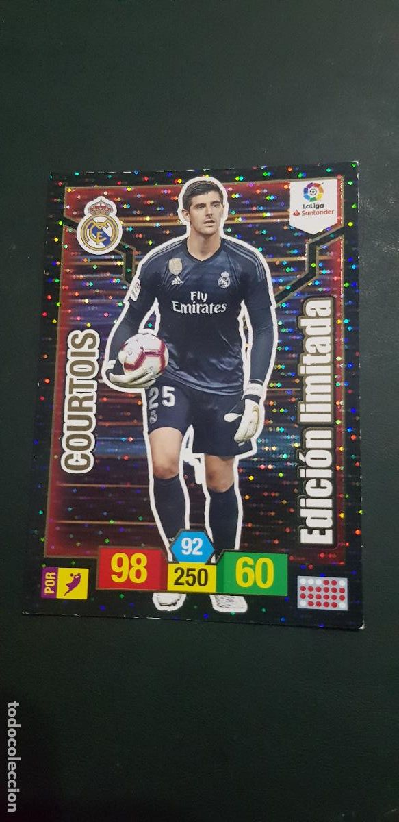 Cromos de f&uacute;tbol: REAL MADRID- COURTOIS - Foto 1