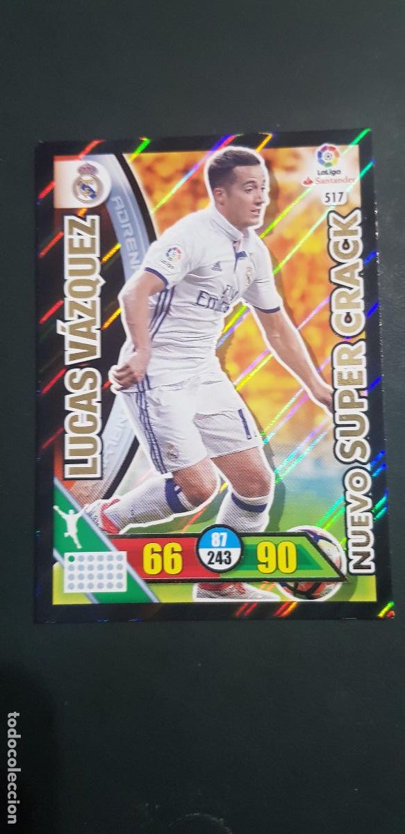 Cromos de f&uacute;tbol: REAL MADRID- LUCAS VAZQUEZ - Foto 1